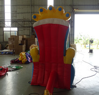Chaise gonflable King/queen Chair Chaise trône gonflable pour fête d'anniversaire de haute qualité