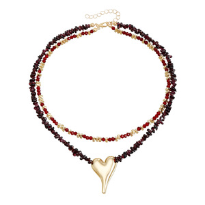 Bijoux Sexy Hot Girl INS Style Collier en pierre colorée naturelle pour femmes Design haut de gamme Chaîne de clavicule - Product Image 5