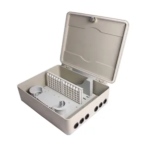 MT-1417 outdoor ABS plastic 72 core small FTTH access fiber optic junction box