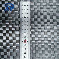 Vente directe d'usine plaine 12K 8*8mm tissu en Fiber de carbone de remorquage 200g pour drones et composants automobiles