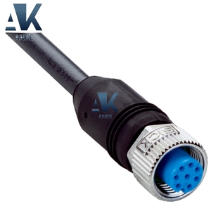 Connecteurs et câbles noirs en TPU Sick 2095653 YF2A18-050UA5XLEAX pour applications capteur-actuateur - Product Image 1