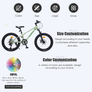 Vélo de montagne pour enfants, fabriqué en Chine, avec cadre en aluminium de 20 ou 22 pouces, 7 vitesses, pour enfants de 6, 7, 8, 9, 12 et 13 ans. - Product Image 2
