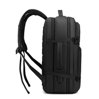 Sac à dos professionnel unisexe en polyester Oxford 36-59L, sacoche pour ordinateur, valise à roulettes, interface de chargement USB, respirant, design incurvé ENGLAND