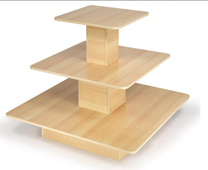 Moderno Espositore in Legno a 3 Ripiani <span class=keywords><strong>per</strong></span> Vestiti, Caramelle, Decorazioni, <span class=keywords><strong>Piante</strong></span> e Cosmetici - Product Image 3
