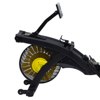 Concept de haute qualité, capacité de 200kg, rameur à Air domestique 2 rames avec moniteur