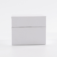 Concentré Verre Pot Rond Flip Top Ring Box Conteneur Emballage Boîtes Magnétiques avec Insert en Papier EVA