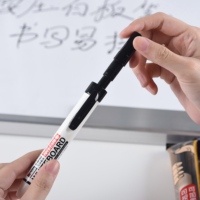 Marqueur effaçable à sec rechargeable OEM ODM, type à pression, effaçage facile sans résidu, stylo pour tableau blanc pour réunions, écoles, bureaux, vente en gros