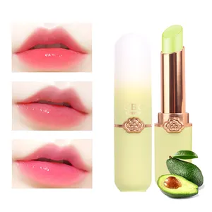 Großhandel Lang anhaltender feuchtigkeit spendender rosa Lippen balsam, der als Basis zum Ändern des magischen Lippen balsams in Lippen farbe (neu) verwendet wird