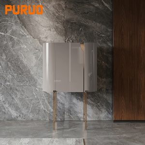 PURUO-mesa de <span class=keywords><strong>comedor</strong></span> de esquina, consola moderna de lujo, mesa de Mdf de gama alta <span class=keywords><strong>para</strong></span> muebles de sala de estar - Product Image 1
