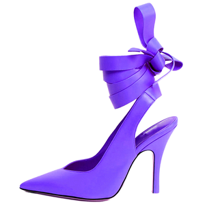 Sandales d'été sexy à talons aiguilles souples et antidérapantes, à lacets, à talon ouvert, pour femmes, couleur unie, grande taille 43 - Product Image 1