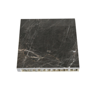Panel de panal personalizado, paneles de piedra compuesta de aluminio y mármol para pared