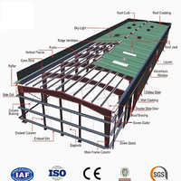 Almacenes Industriales Prefabricados con Estructura de Acero Resistente y Color Personalizable para Talleres, Almacenamiento, Apartamentos, Hoteles, Centros Comerciales y Villas