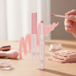 Play 101 by Etude High Quality Lip <b>Primer</b> Stick in Pink Beige with Brighten and Plumping Effect Low Price - Product Image 3