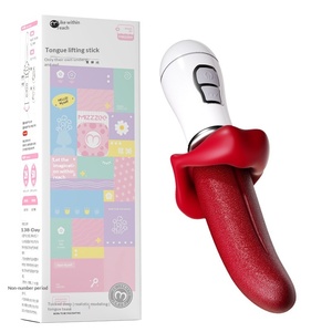 Wearable Tongue Stick <b>Vibrator</b> with Swing Agitation Soft Adult Sex Toy-USB Rechargeable IPX7 Waterproof 10 Frequencies - Product Image 4