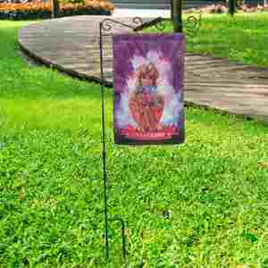Bandera de Jardín Personalizada de Pascua, Bandera de Primavera para Casa de Yute, Banderas de Jardín Personalizadas de Poliéster - Product Image 1