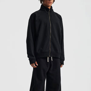 Sudadera con Capucha de Invierno de Alta Calidad, 500 g/m², de Poliéster/Algodón, Estilo Urbano Extragrande, Bordado 3D Personalizado - Product Image 2