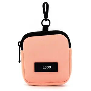 Pink Dog Treat Pouch Bag Pet Food Container Snack Reward Portable Dog Treat Bag For Training Walking