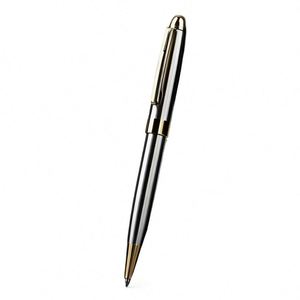 Custom PS-20250918-4 High-Grade Multi-Color Metal Ballpoint <b>Pen</b> Personalized <b>Silver</b> 0.5mm Writing Width Logo UV Printing Office - Product Image 3