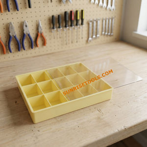 Plastic Round Jewelry Mold with 18 Compartments for Metal Casting and Crafting Tools SUNTOOLS/STIPL - Product Image 5