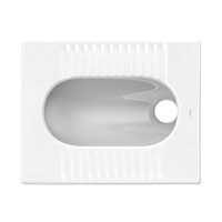Inodoro Moderno Premium S-Trap Blanco Brillante con Moldeado Integrado, Modelo GC3100C02-055 CN para Uso Comercial y Hospitalario