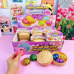 Caja Misteriosa de Juguetes Antiestrés Taba Squishy: Serie Completa de Mini Dumplings Blandos y Adorables - Product Image 2