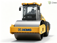 Compacteur vibrant à tambour unique de 12 tonnes pour XS123, moteur de machine de construction, modèle 2023, 112 kW, EPA EURO 5