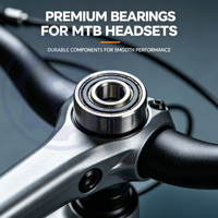 En stock – Roulement à billes à gorge profonde 6801 2RS 12x22x5mm à rotation fluide pour casque de VTT et pièces de vélo