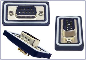 Connecteur D-SUB 9 broches mâle IP67 étanche à souder DB 9p – Connecteurs étanches de haute qualité - Product Image 4