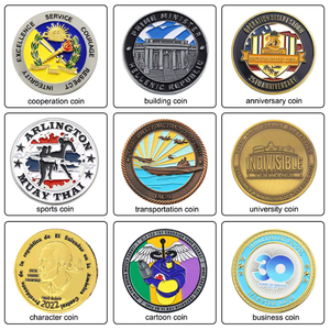 Vente chaude Bâtiment Anniversaire Sport Dessin Animé Entreprise Doux Dur Personnalisé Souvenir Pièces Machine Souvenir Euro Coin - Product Image 3