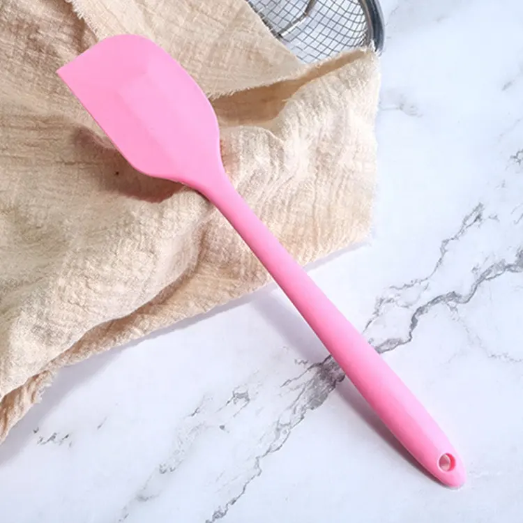 Silicone spatula customized food grade heat resistant cake baking kitchen spatula silicone