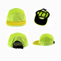 Gorra de Corredor Personalizada, Sin Estructura, de 5 Paneles, con Cierre a Presión, Gorra de Malla de Alta Calidad para Correr