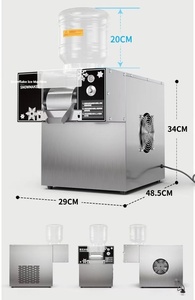 Machine à <span class=keywords><strong>glace</strong></span> pilée et à crème glacée commerciale Snowflake Korean 220V avec compresseur, capacité de 60 kg - Product Image 3