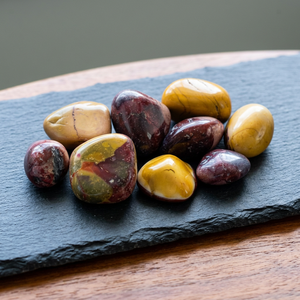 Piedras de Jaspe Mookaite Naturales al por Mayor, Piedras Preciosas Pulimentadas, Cristal de Ágata, Piedras Decorativas Curativas - Product Image 2