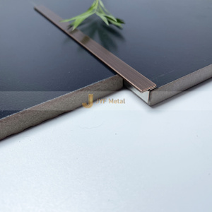 Profilé décoratif en acier inoxydable EX400 sur mesure pour la finition des carreaux et la décoration murale intérieure - Product Image 3