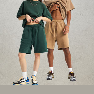 Pantalones Cortos Deportivos Personalizados con Logotipo para Hombre - 100% Algodón Transpirable para Gimnasio, Correr y Entrenamiento - Product Image 1