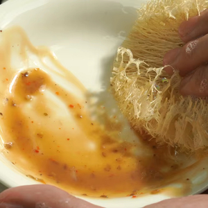 NOUVEAU PRODUIT 2026 PRIX BON MARCHÉ Écologique Naturel Luffa Éponge de Cuisine Biodégradable pour Laver la Vaisselle - Product Image 4