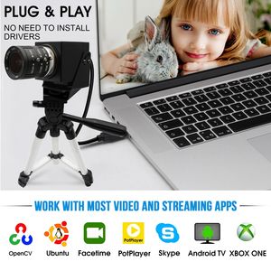 ELP 48MP Varifocal CS 3.6-10 obiettivo Zoom manuale IMX586 alta risoluzione 8000x6000 USB telecamera di sicurezza per Zoom <span class=keywords><strong>Video</strong></span>, incisore Laser - Product Image 5