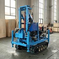 MIKTON MKD-180L Foreuse de puits d'eau sur chenilles diesel 180m, contrôle PLC, pompe et moteur efficaces, portable et facile à utiliser