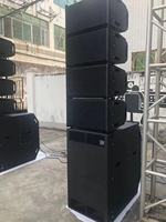 Système audio professionnel haute puissance HA2, ligne active unique de 10 pouces pour les spectacles de mariage, système de sonorisation pour grande scène