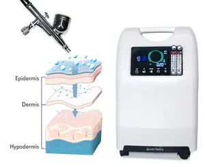 קוריאה O2toderm הידרו פנים מכונה התחדשות חמצן פנים טיפוח עור מכונת חמצן תרסיס כיפת סלון