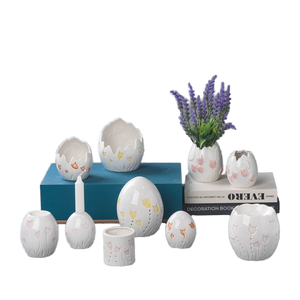 LED in ceramica di pasqua porcellane lampada per la decorazione di festa del giorno dello sciocco per Diwali laurea natale - Product Image 4