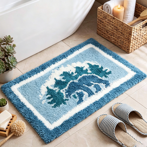 <span class=keywords><strong>Tapis</strong></span> <span class=keywords><strong>de</strong></span> <span class=keywords><strong>bain</strong></span> absorbant personnalisé marron et vert, <span class=keywords><strong>tapis</strong></span> <span class=keywords><strong>de</strong></span> <span class=keywords><strong>salle</strong></span> <span class=keywords><strong>de</strong></span> <span class=keywords><strong>bain</strong></span> tuftés à la machine, <span class=keywords><strong>tapis</strong></span> <span class=keywords><strong>de</strong></span> <span class=keywords><strong>bain</strong></span> luxueux doux antidérapants en peluche shaggy - Product Image 3