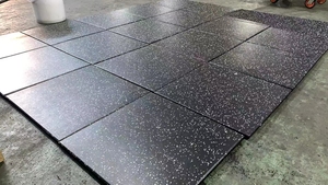 Top bán trong nhà vật liệu an toàn bền mật độ cao sân chơi Interlock sàn cao su - Product Image 6