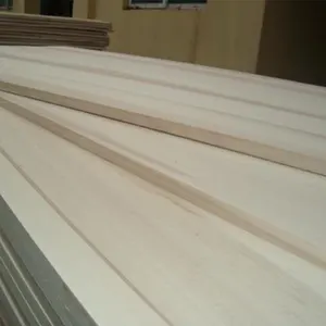 China Fornecedor FSC Certified perfil de madeira maciça madeira de choupo madeira de abeto placa de madeira de choupo