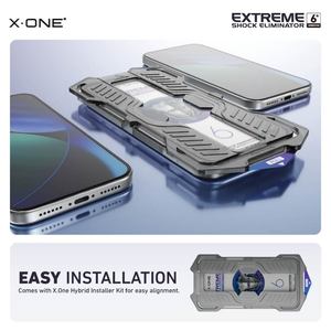 ฟิล์มกันรอย X-ONE Premium 7X Impact Protection สำหรับ <span class=keywords><strong>iPhone</strong></span> 15 16 17 18 Pro Max แบบใส HD ติดตั้งง่ายพร้อมถาด - Product Image 6