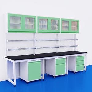 Meubles de laboratoire médical Banc de laboratoire avec évier Étagère à réactifs Table de laboratoire scientifique - Product Image 3