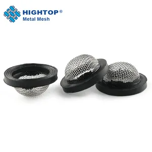 40 60 80 Mesh Rubber Stainless Steel 304 Washer Filter Screen For Top Spray Shower