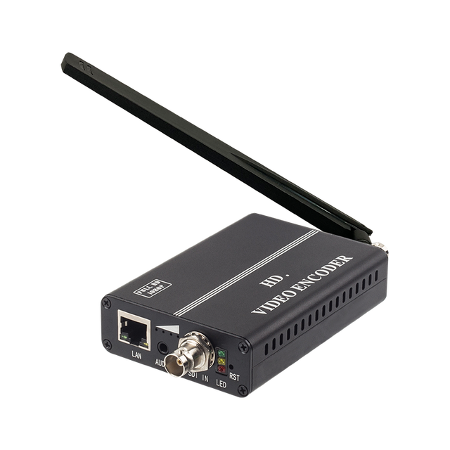 H8114M H.264 SDI Wireless WIFI Audio and Video Encoder Battery Operated SRT RTMP RTSP Live Broadcasting Equipment