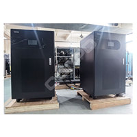 Alimentation sans interruption (ASI) triphasée 100 kVA/80 kW, double conversion, onduleur triphasé, autonomie de secours 10, 15, 30, 60 minutes