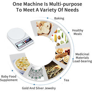 Balance électronique portable la plus vendue balance de cuisine domestique multifonctionnelle avec alimentation par batterie - Product Image 3